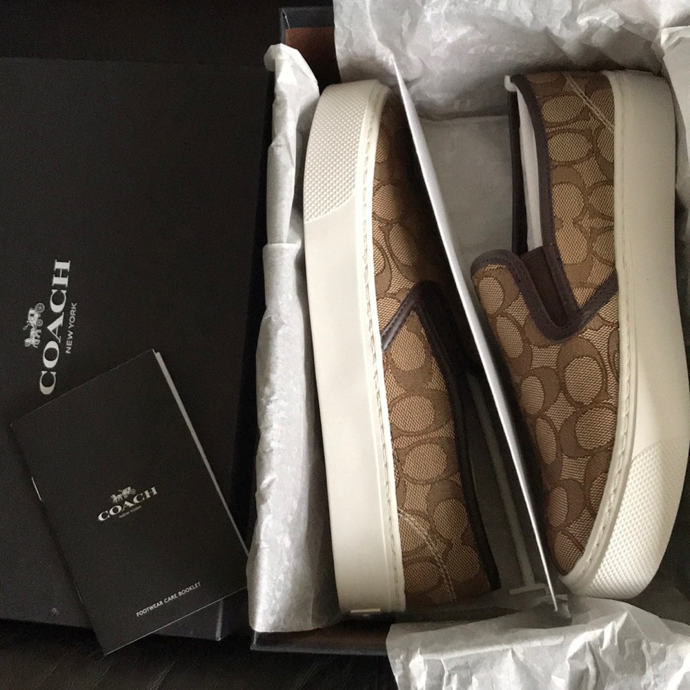 COACH CAMERON OTLN SIG C/NAP KHAKI/CHESTNUT
